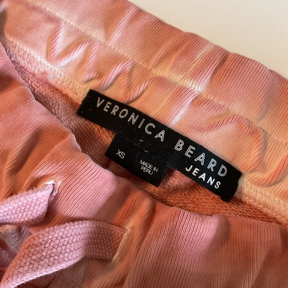 Veronica Beard lounge / sweatsuit set, peach color, 100% comfy cotton, Size XS - Picture 7 of 16